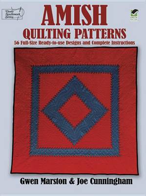 Book cover for Amish Quilting Patterns