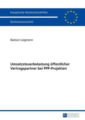 Book cover for Umsatzsteuerbelastung Offentlicher Vertragspartner Bei PPP-Projekten