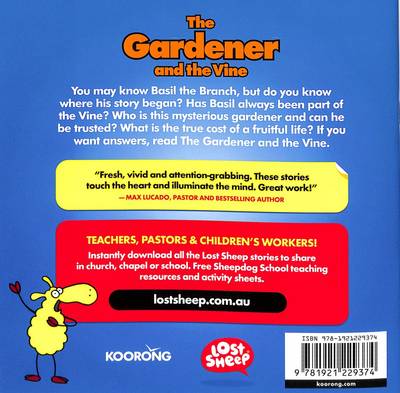 Book cover for The Gardener and the Vine