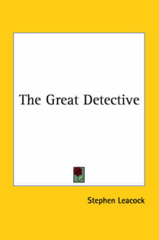 Cover of The Great Detective