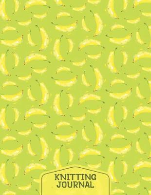 Book cover for Bananas Knitting Journal