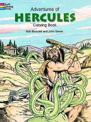 Book cover for Adventures of Hercules Coloring Book