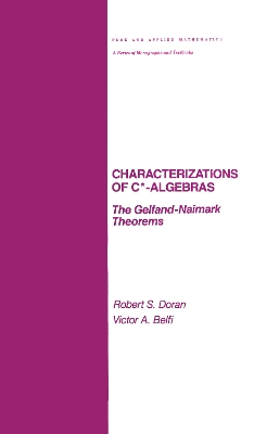 Book cover for Characterizations of C* Algebras