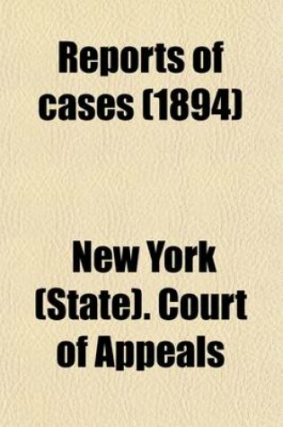 Cover of Reports of Cases (Volume 140)