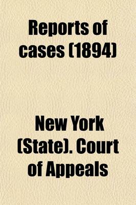 Book cover for Reports of Cases (Volume 140)