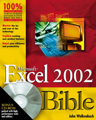 Book cover for Microsoft Excel 2002 Bible