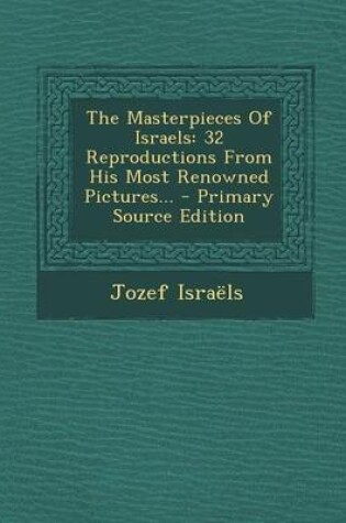 Cover of The Masterpieces of Israels