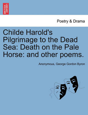 Book cover for Childe Harold's Pilgrimage to the Dead Sea