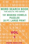 Book cover for Word Search Book For Adults