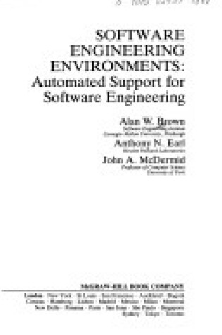 Cover of Software Engineering Environments