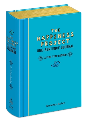 Book cover for The Happiness Project One-Sentence Journal