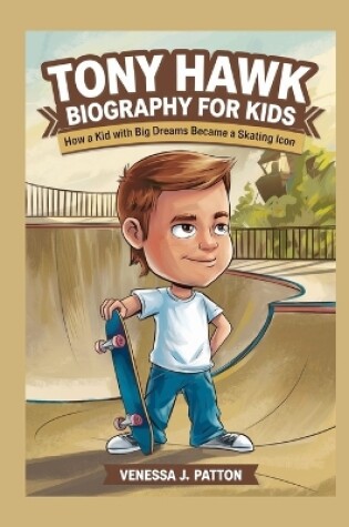 Cover of Tony hawk biography for kids