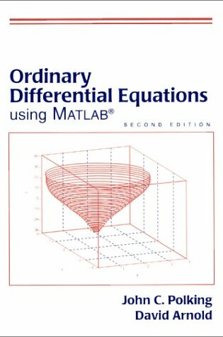 Cover of Ordinary Differential Equations Using MATLAB