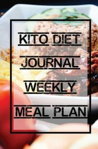 Cover of Keto Diet Journal Weekly Meal Plan
