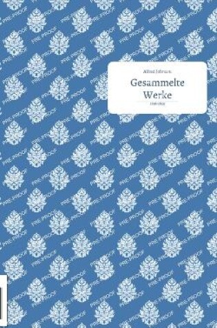 Cover of Gesammelte Werke