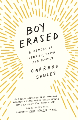 Book cover for Boy Erased