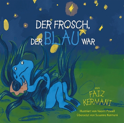 Book cover for Der Frosch, der blau war