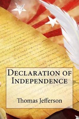 Book cover for Declaration of Independence Thomas Jefferson