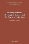 Book cover for Literary Patterns, Theological Themes, and the Genre of Luke-Acts