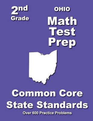 Book cover for Ohio 2nd Grade Math Test Prep