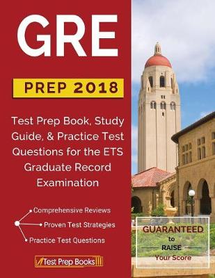 Book cover for GRE Prep 2018