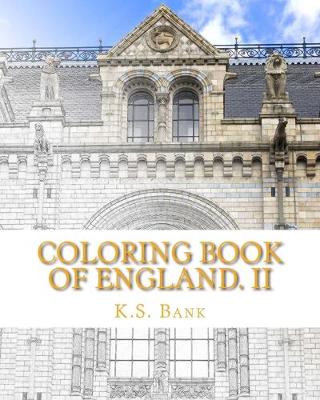 Book cover for Coloring Book of England. II