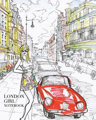 Book cover for London Girl Notebook
