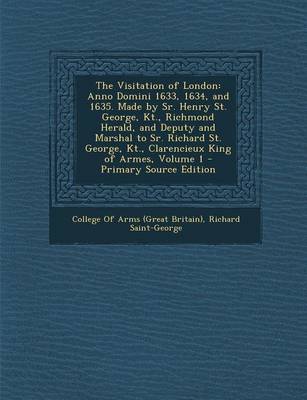 Book cover for The Visitation of London
