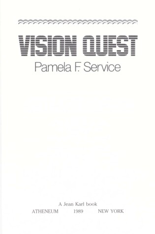 Cover of Vision Quest Opwos H