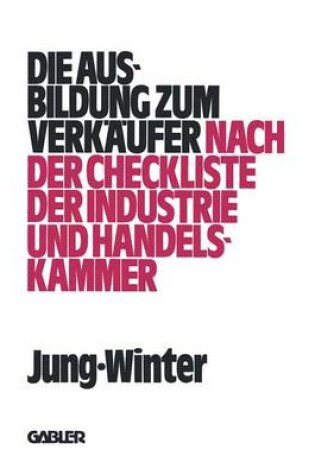 Cover of Die Ausbildung zum Verkäufer