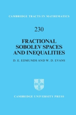 Cover of Fractional Sobolev Spaces and Inequalities