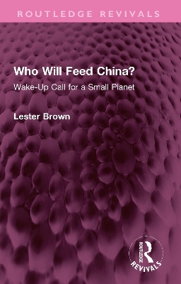 Cover of Who Will Feed China?