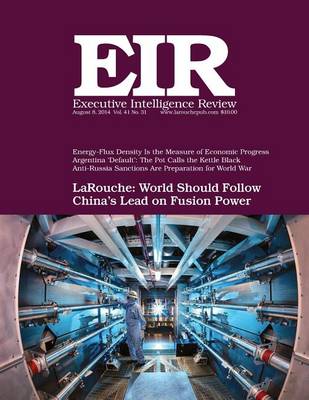 Cover of Executive Intelligence Review; Volume 41, Number 31