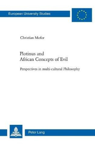 Cover of Plotinus and African Concepts of Evil