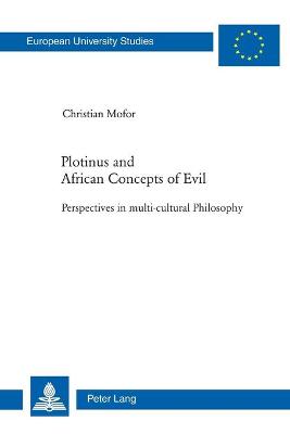 Cover of Plotinus and African Concepts of Evil