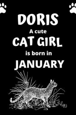 Cover of DORIS a cute cat girl is born in January