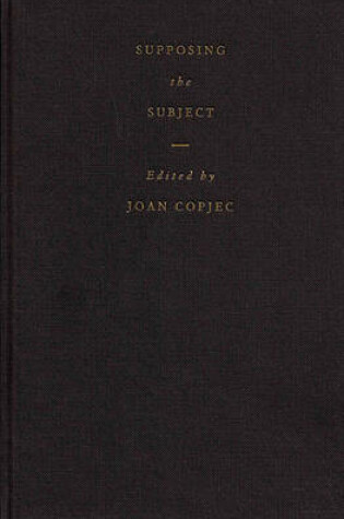 Cover of Supposing the Subject