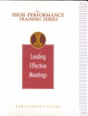 Book cover for Leading Effective Meetings