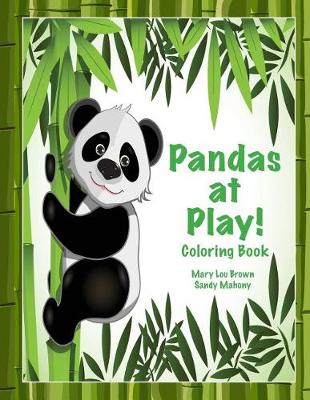 Book cover for Pandas at Play! Coloring Book