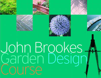 Book cover for John Brookes Garden Design Course