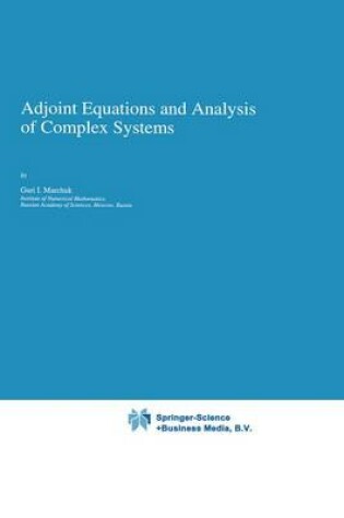 Cover of Adjoint Equations and Analysis of Complex Systems