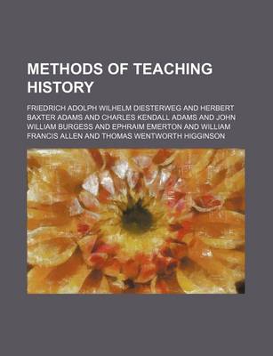 Book cover for Methods of Teaching History