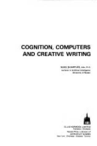 Cover of Cognition, Computers and Creative Writing