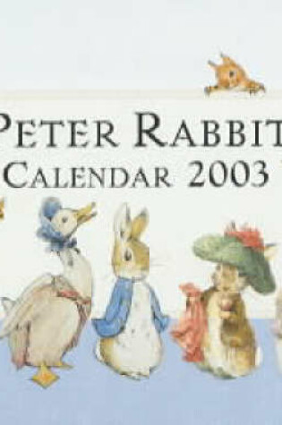 Cover of Mini Peter Rabbit Calendar 2003