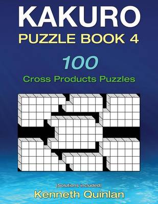 Book cover for Kakuro Puzzle Book 4