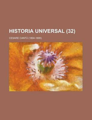 Book cover for Historia Universal (32)