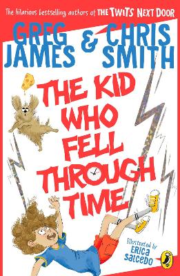 Book cover for The Kid Who Fell Through Time