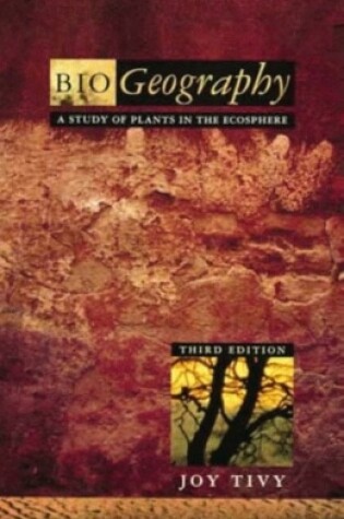 Cover of Biogeography