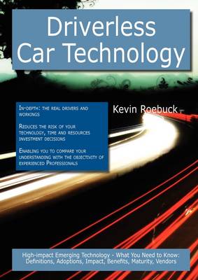 Book cover for Driverless Car Technology