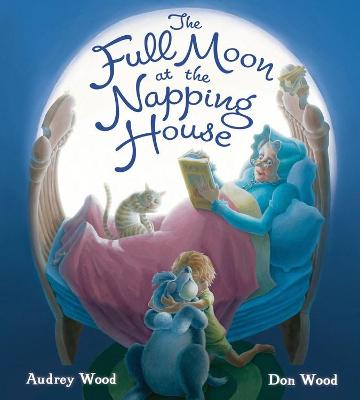 Book cover for The Full Moon at the Napping House Padded